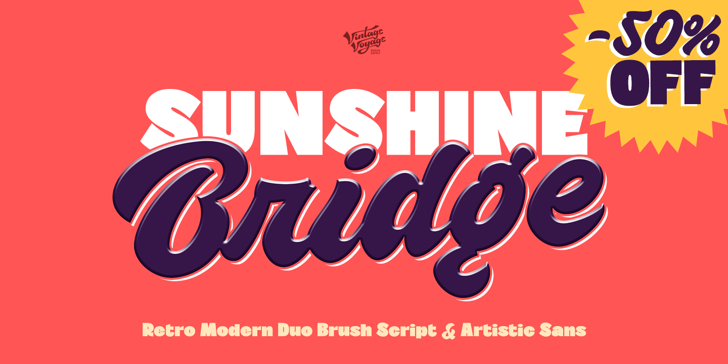 Beispiel einer VVDS Sunshine Bridge-Schriftart #16